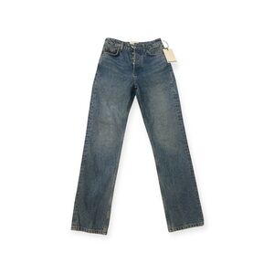 Reformation Cynthia High Rise Straight Jeans Size 23 NWT